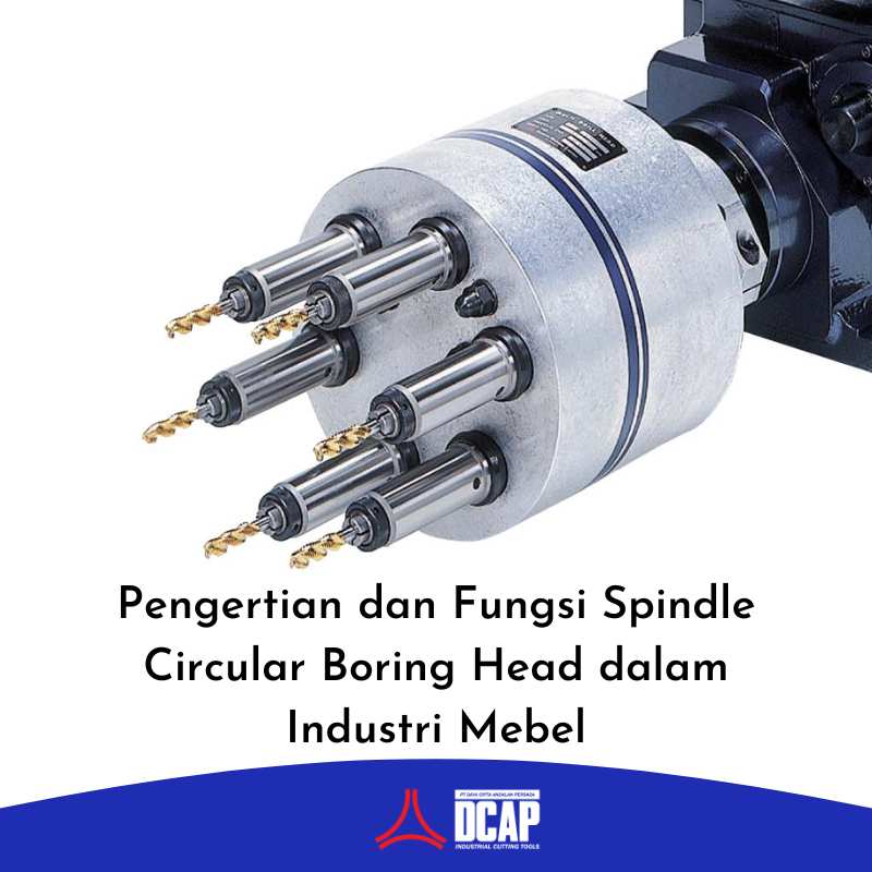 Pengertian dan Fungsi Spindle Circular Boring Head (SCBH) dalam Industri Mebel