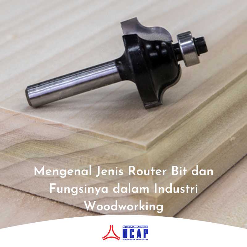 Mengenal Jenis Router Bit dan Fungsinya dalam Industri Woodworking