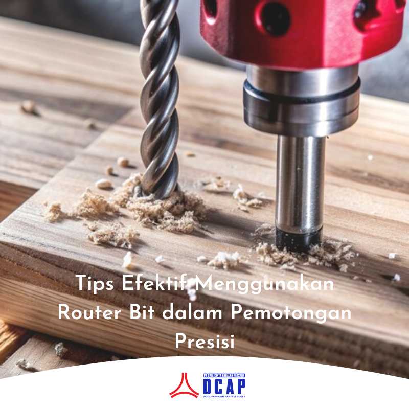 Tips Efektif Menggunakan Router Bit dalam Pemotongan Presisi