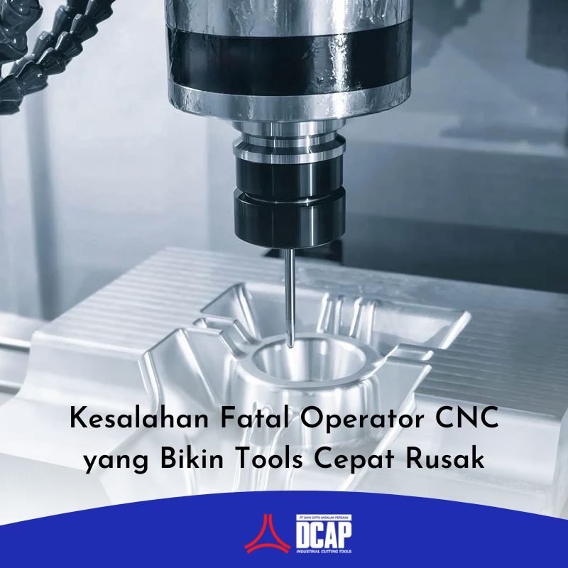 Kesalahan Fatal Operator CNC yang Bikin Tools Cepat Rusak