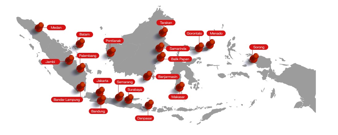 Cakupan Wilayah Distribusi Alat Potong DCAP