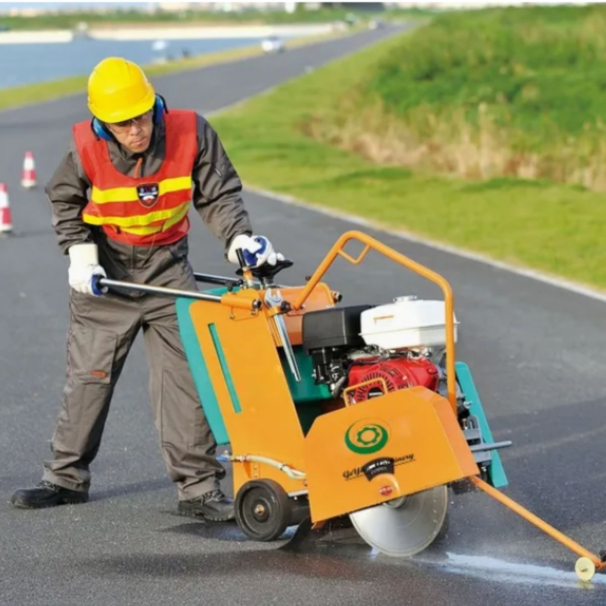 Prinsip dan Cara Kerja Asphalt Cutter