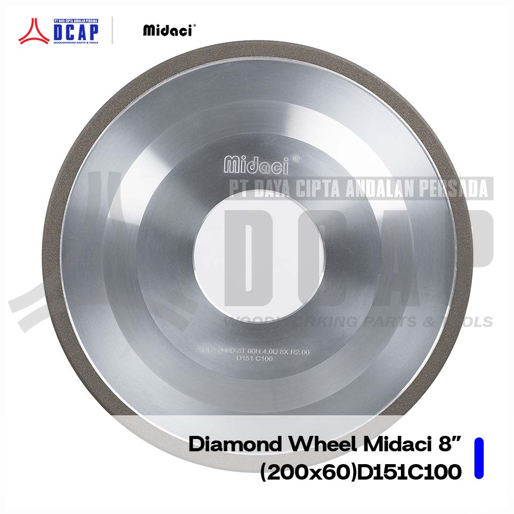 Diamond wheel Midaci 8" (200 × 60)