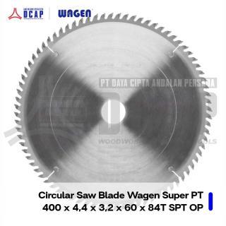 Circular Saw Blade Wagen Super PT 400 x 4.4 x 3.2 x 60 x 84T SPT OP 4125