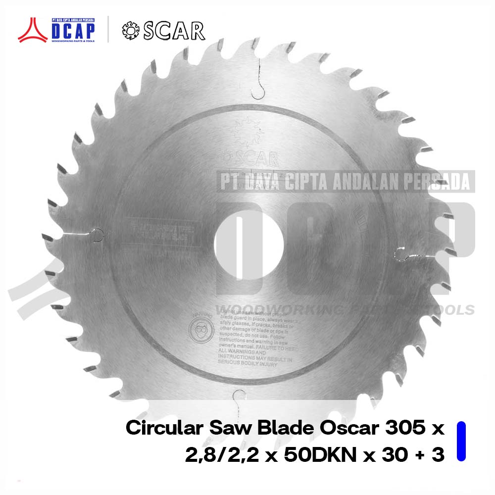 Circular Saw Blade Oscar 305 x 2.8/2.2 x 50DKN x 30 + 3
