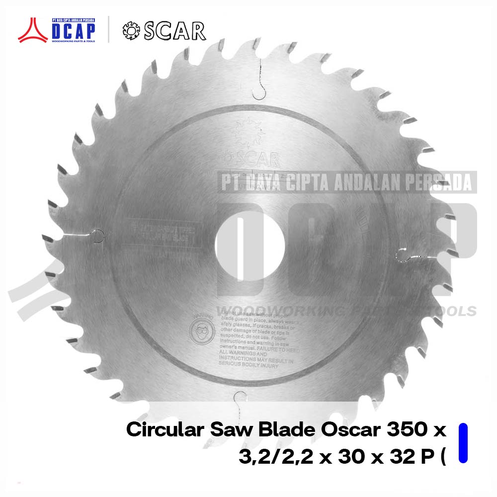Circular Saw Blade Oscar 350 x 3.2/2.2 x 30 x 32 P (