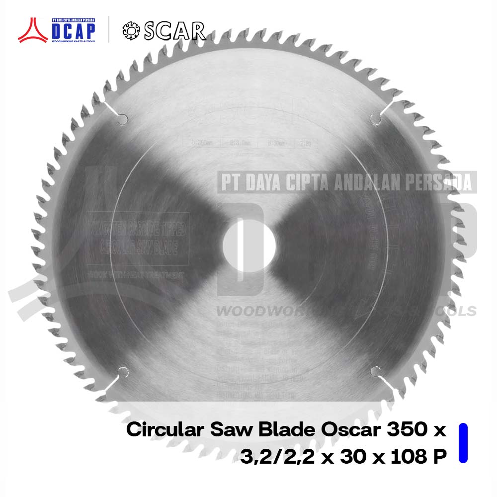 Circular Saw Blade Oscar 350 x 3.2/2.2 x 30 x 108 P