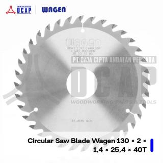Circular saw blade Wagen 130 × 2 × 1.4 × 25.4 × 40T